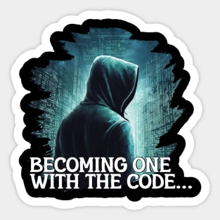 Becoming One with the Code Sticker